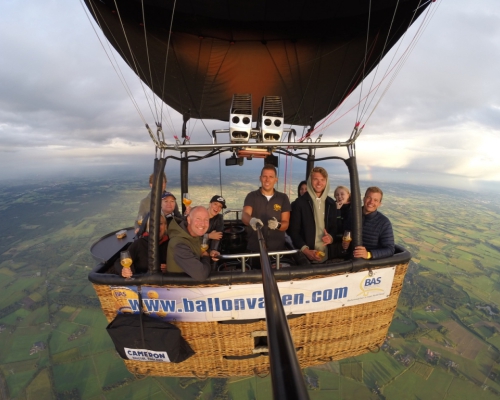Licor 43 Ballonvaart met BAS Ballon vanaf Apeldoorn